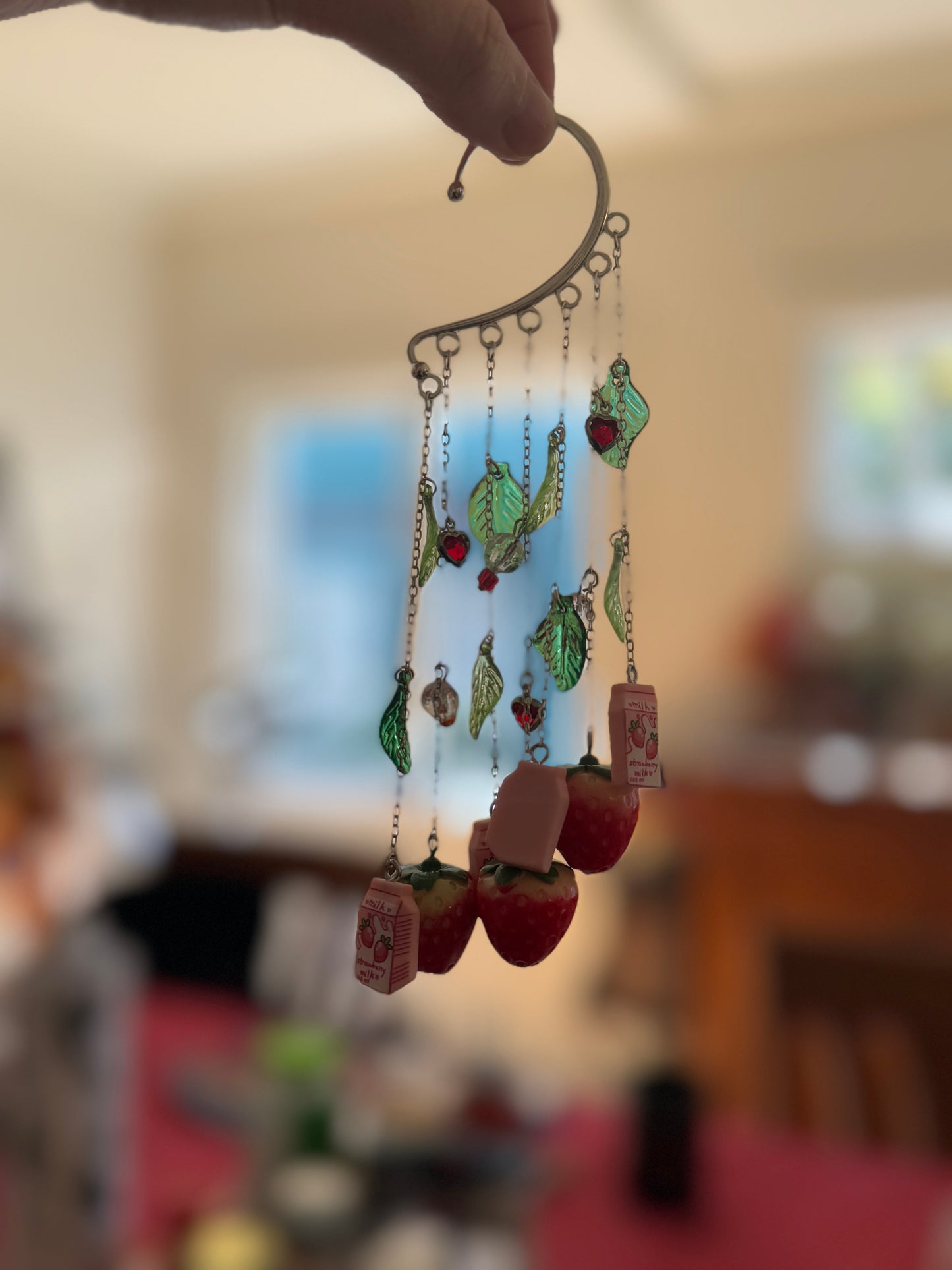 Strawberry Milk Ear Cuffs
