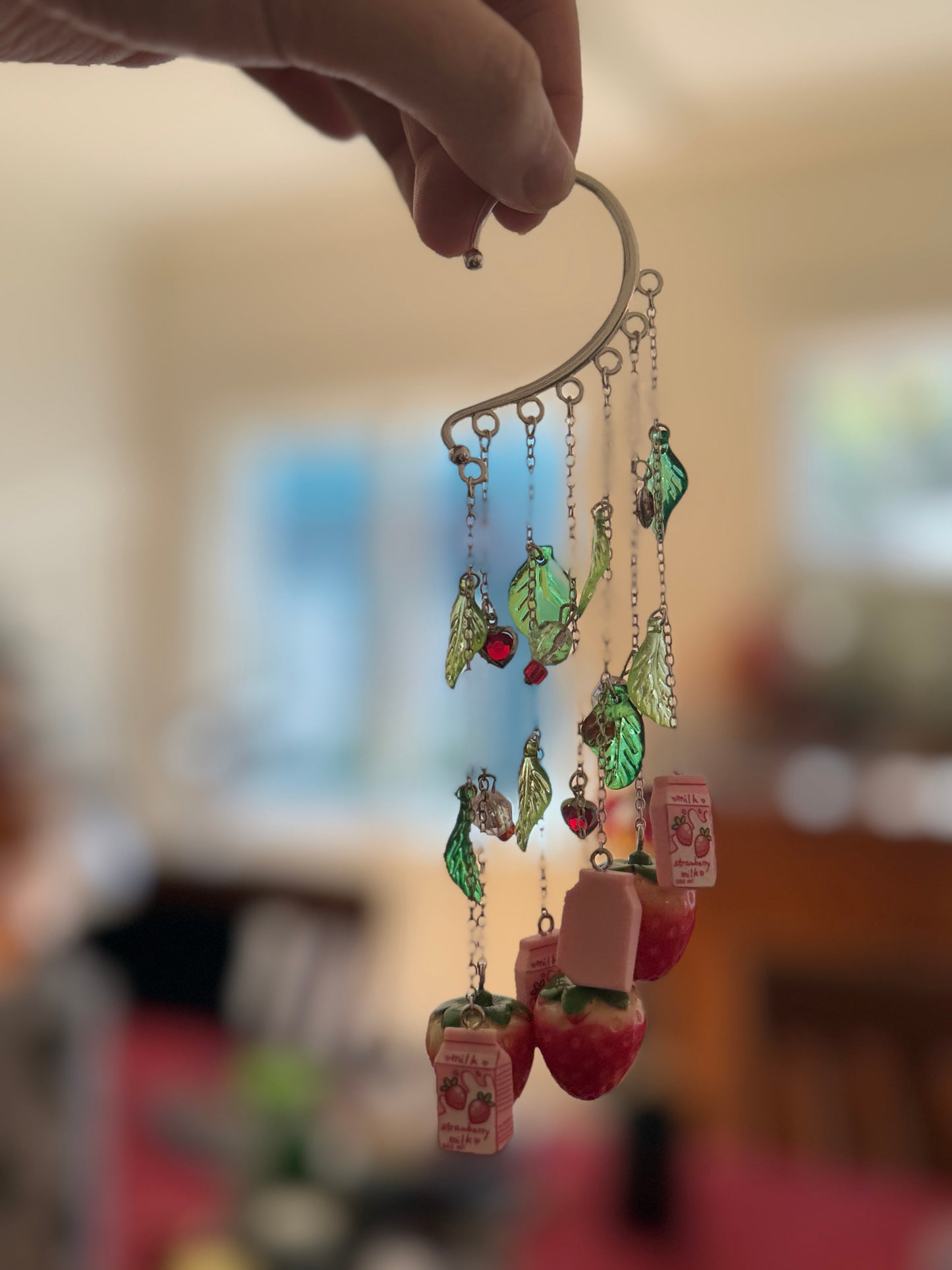 Strawberry Milk Ear Cuffs