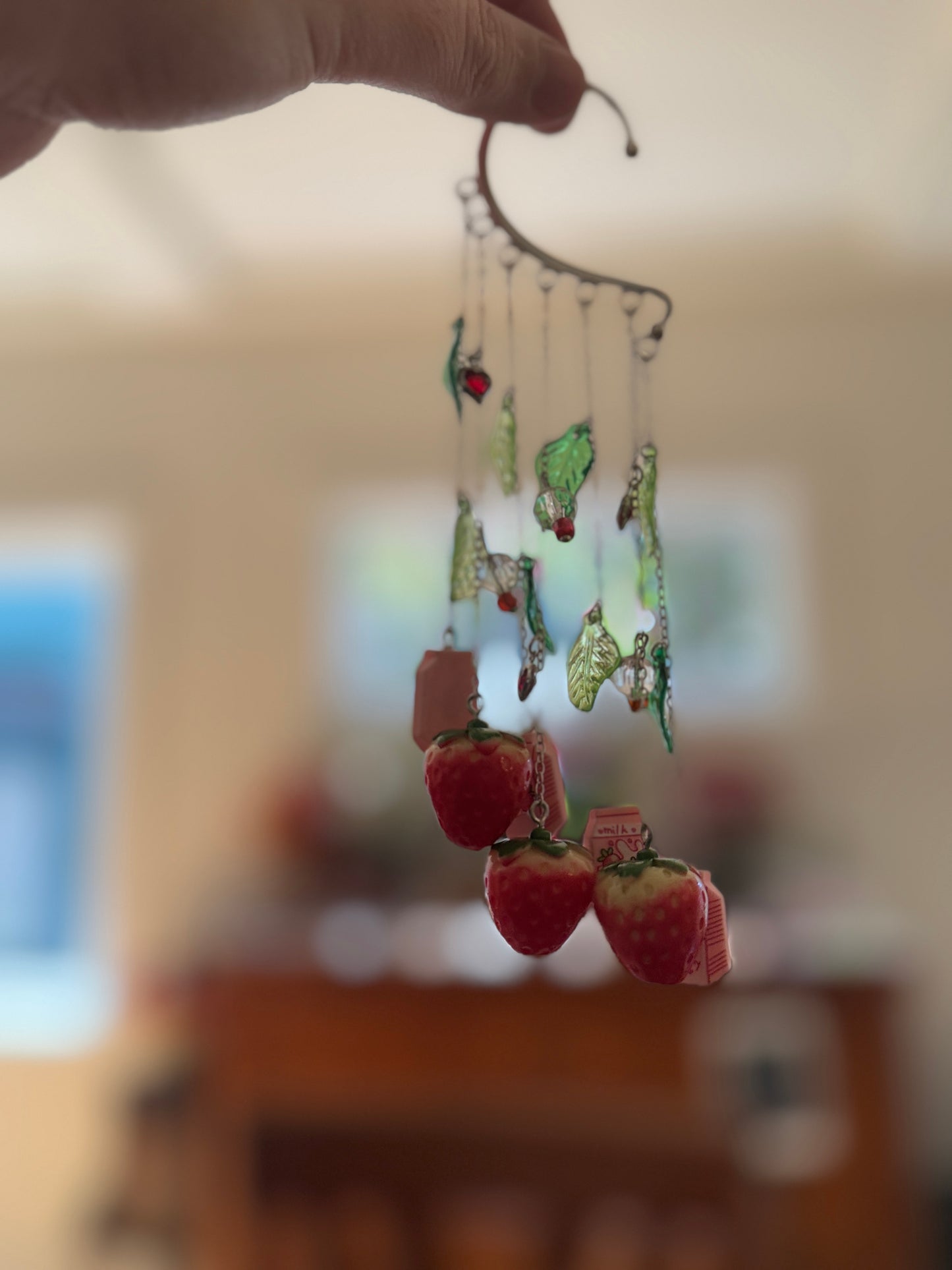 Strawberry Milk Ear Cuffs