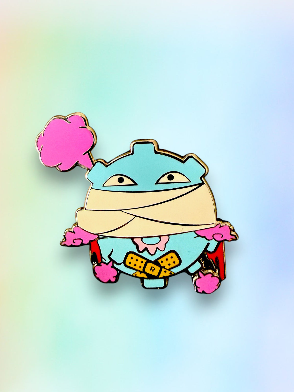 Battle Damaged Pokemon Enamel Pins