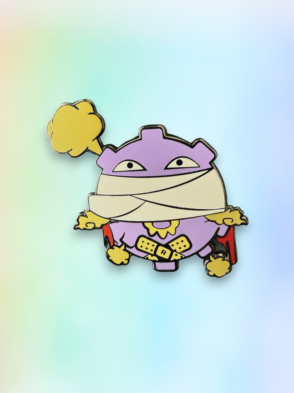 Battle Damaged Pokemon Enamel Pins