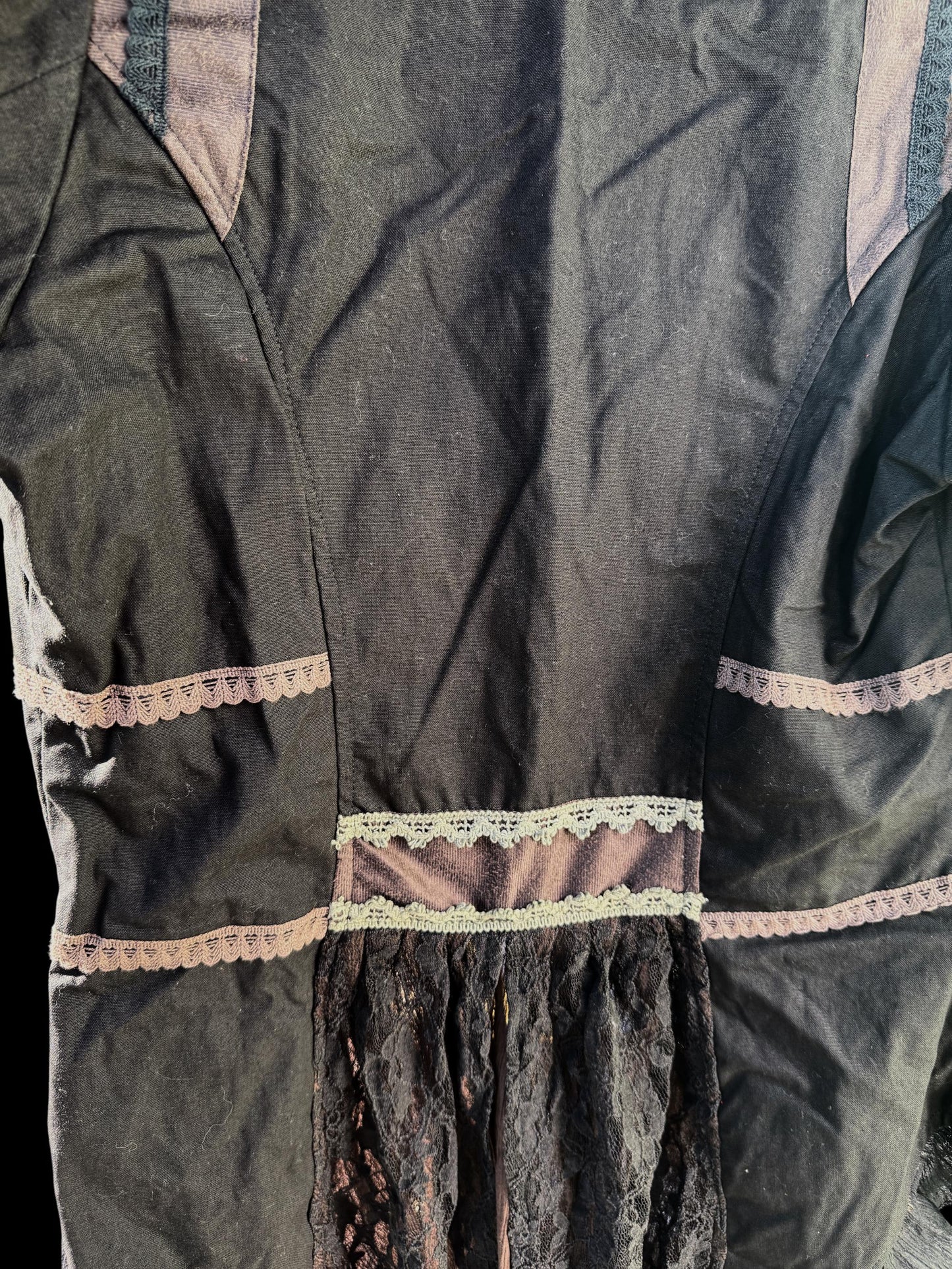 Pirate Steampunk Coat | Burning Man Cyberpunk Renaissance Waistcoat | Brown Black Wasteland Outerwear | Anime Cosplay Costume LARP